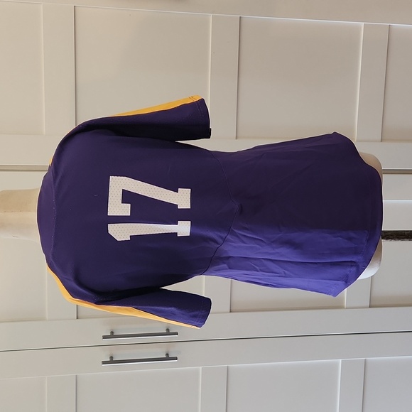 Nike LSU Tigers Softball Game Jersey Women's Medium Purple 881244 Yellow White - Picture 3 of 3